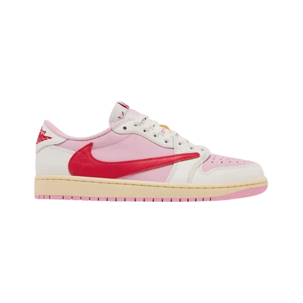 Travis Scott x Air Jordan 1 Retro Low OG 'Sail Tropical Pink'