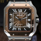 Seiko Mod Santos Rose Gold Brown