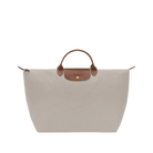 Longchamp Le Pliage Original L Travel bag Pebble - Recycled canvas