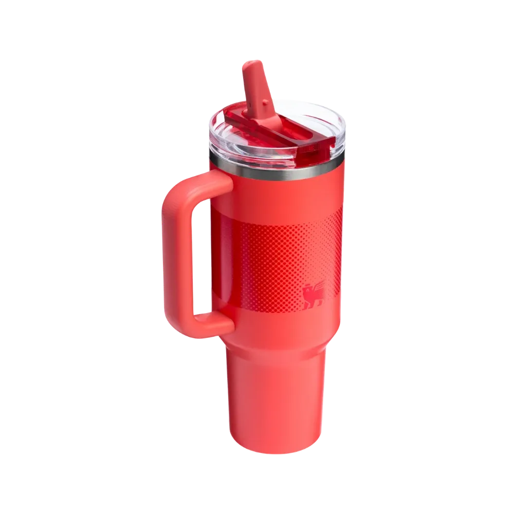 Stanley Quencher ProTour Flip Straw Tumbler (40OZ) Hot Coral Fade