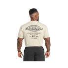 Gymshark Worldwide T-Shirt Oversized Fit Cream Beige