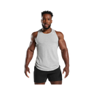 Gymshark Critical Tank Slim Fit Light Grey Marl