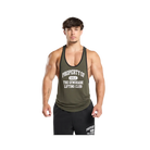 Gymshark Property Of Stringer Slim Fit Weighted Green