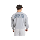 Gymshark Heritage Washed Crew Oversized Fit Denim Grey