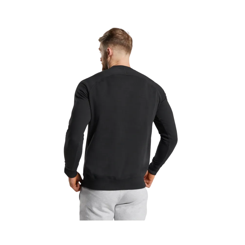 Gymshark Crest Sweatshirt Slim Fit Black