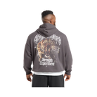 Gymshark Strength Department Animal Oversized Hoodie Greyed Purple