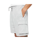 Gymshark Crest Cargo 7" Shorts Slim Fit Light Grey Marl