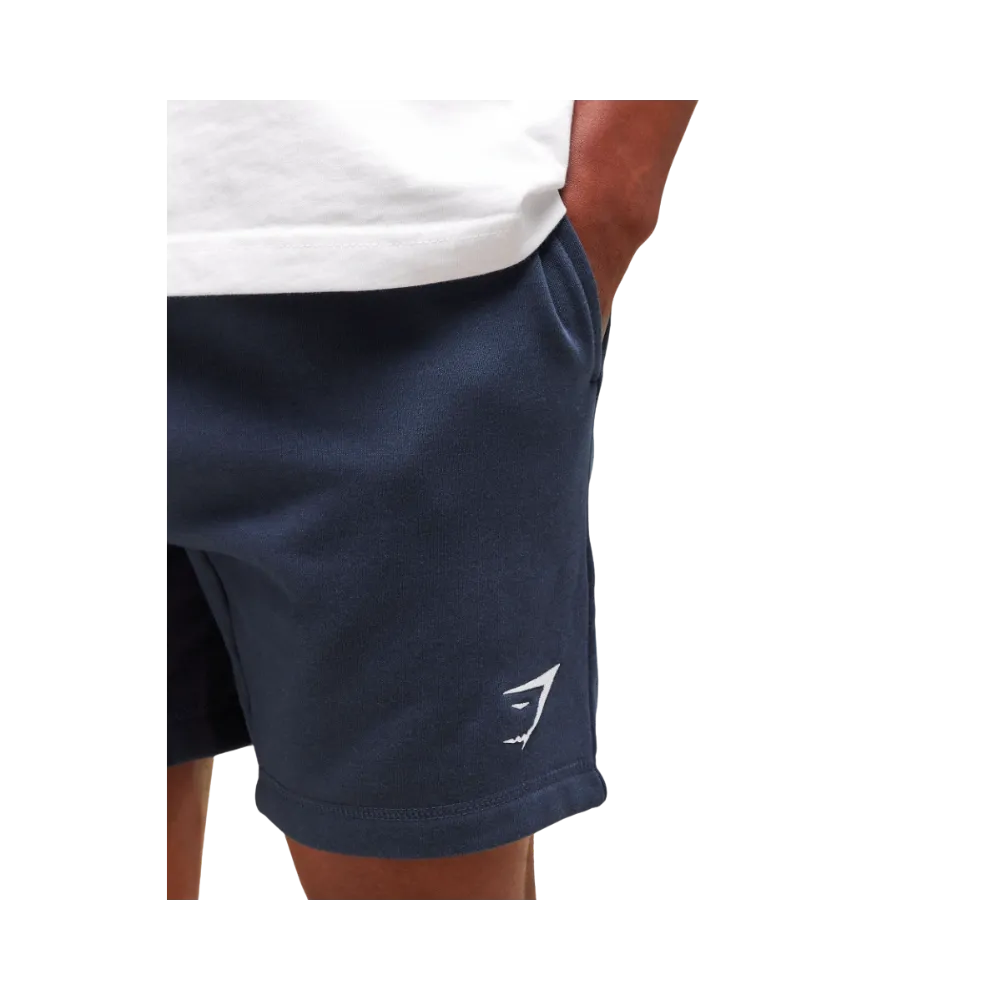 Gymshark Crest 7" Shorts Slim Fit Navy