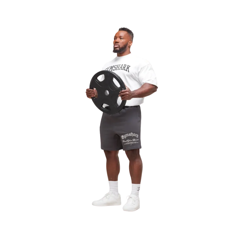 Gymshark Break Your Barriers Shorts Oversized Onyx Grey