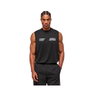 Gymshark GFX Conditioning 5 OS Synthetic Cut Off Oversized Fit Black