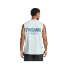 Gymshark Conditioning Club Tank Oversized Fit Cool Blue