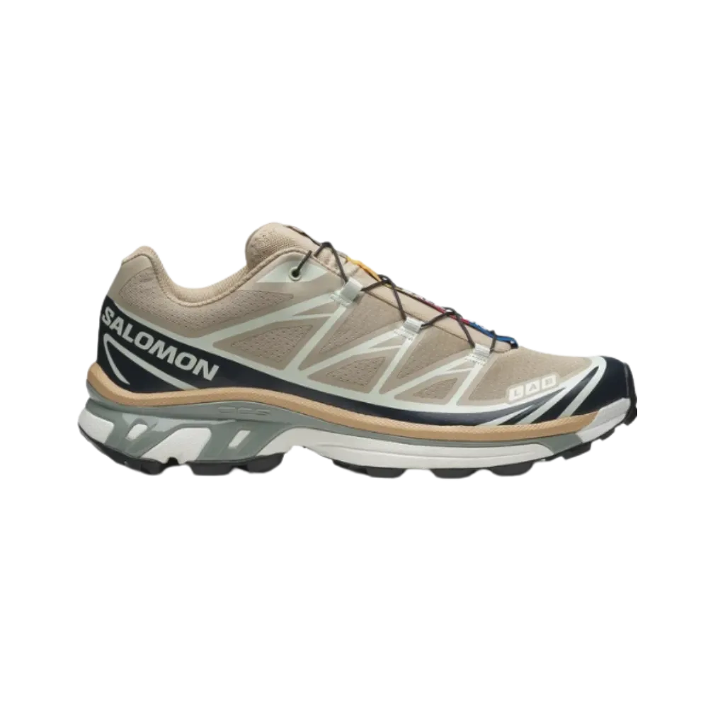Salomon XT-6 Oxford Tan / Carbon / Clearly Aqua