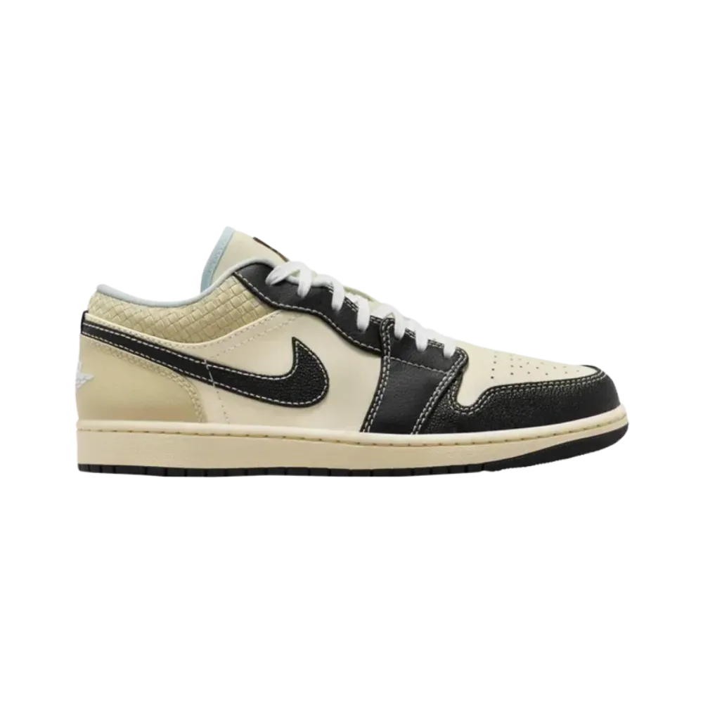 Air Jordan 1 Low SE 'Coconut Milk Black Muslin'