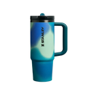 Stanley The New Frequency Quencher ProTour Flip Straw Tumbler Coastal Teal Motion