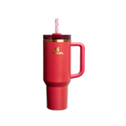 Stanley The Quencher H2.0 Flowstate Tumbler Scarlet Tinsel