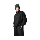 Alo Men's Accolade 1/4 Zip Pullover Black