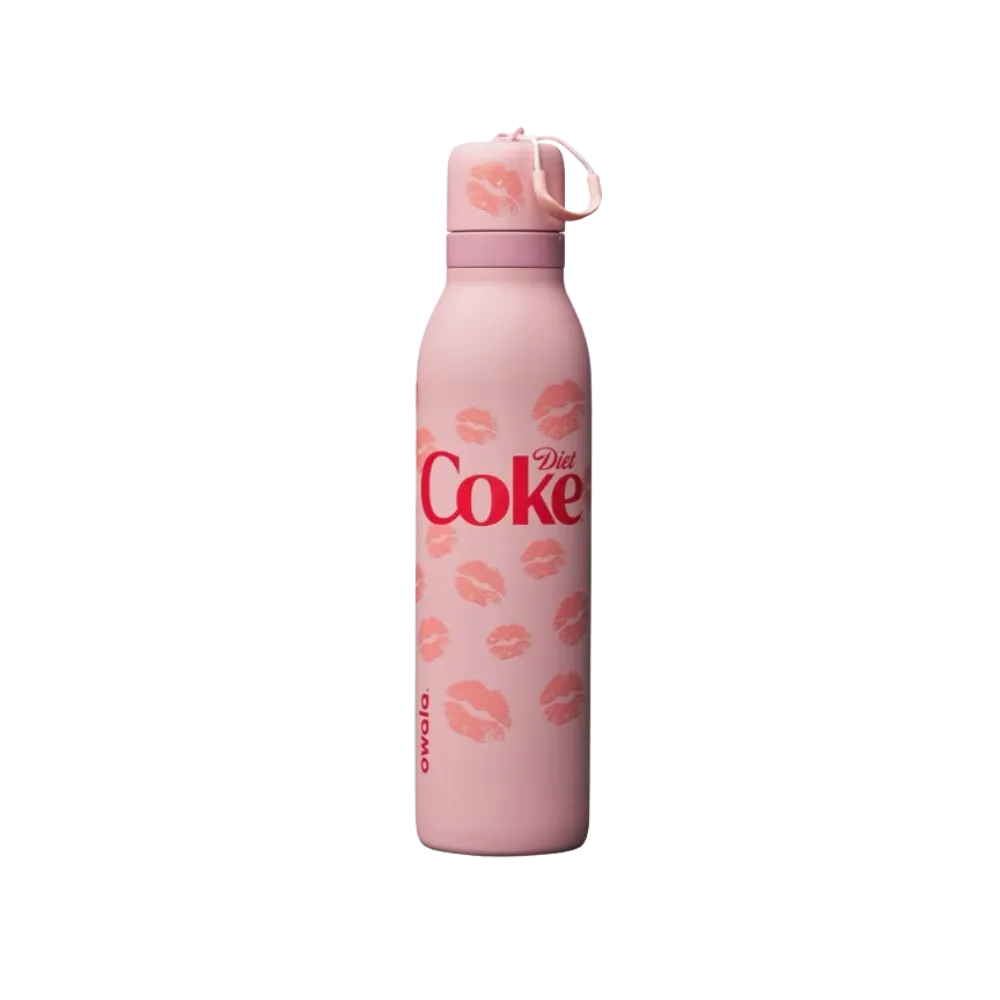Owala x Diet Coke 24oz Special Edition Stainless Steel FreeSip TWIST Kisses