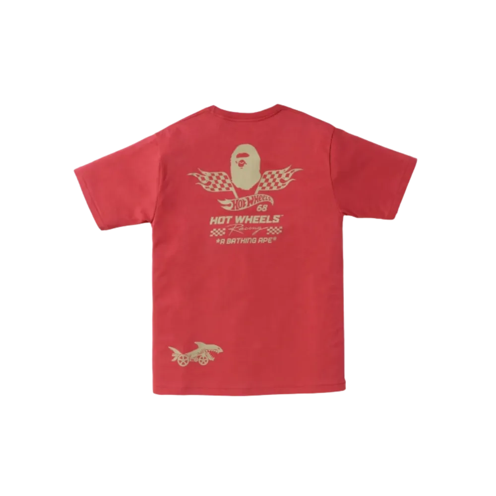 BAPE x Hot Wheels Car Exclusive Tee Red