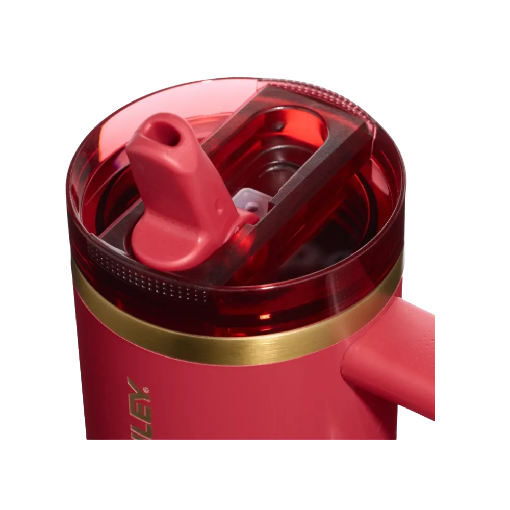 Stanley Cheers and Cheer Quencher ProTour Flip Straw Tumbler 14OZ Holly Berry Gloss