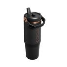 The Messi x Stanley IceFlow™ Flip Straw Tumbler 30 OZ 'Messi GOAT Black'