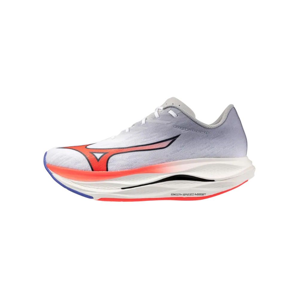 Mizuno Wave Rebellion Flash 3 White-Fiery Coral