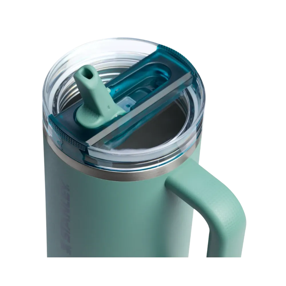 Stanley Quencher ProTour Flip Straw Tumbler 40 OZ Spring Green