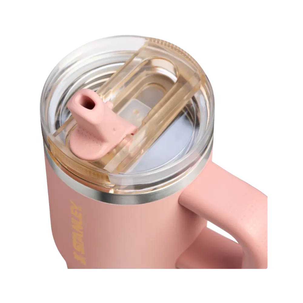 Stanley Quencher ProTour Flip Straw Tumbler 14 OZ Peach Rose