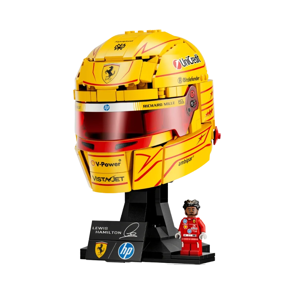 Lego Scuderia Ferrari HP Lewis Hamilton Helmet