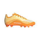 Adidas F50 Messi League Firm Multi Ground Soccer Cleats Kids Gold Metallic