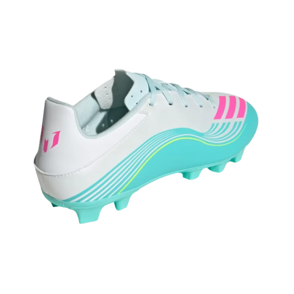 Adidas F50 Messi Club Firm Multi Ground Soccer Cleats Lucid Pink