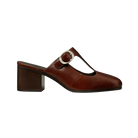 Tory Burch Violet T-Strap Heeled Mule Negroni