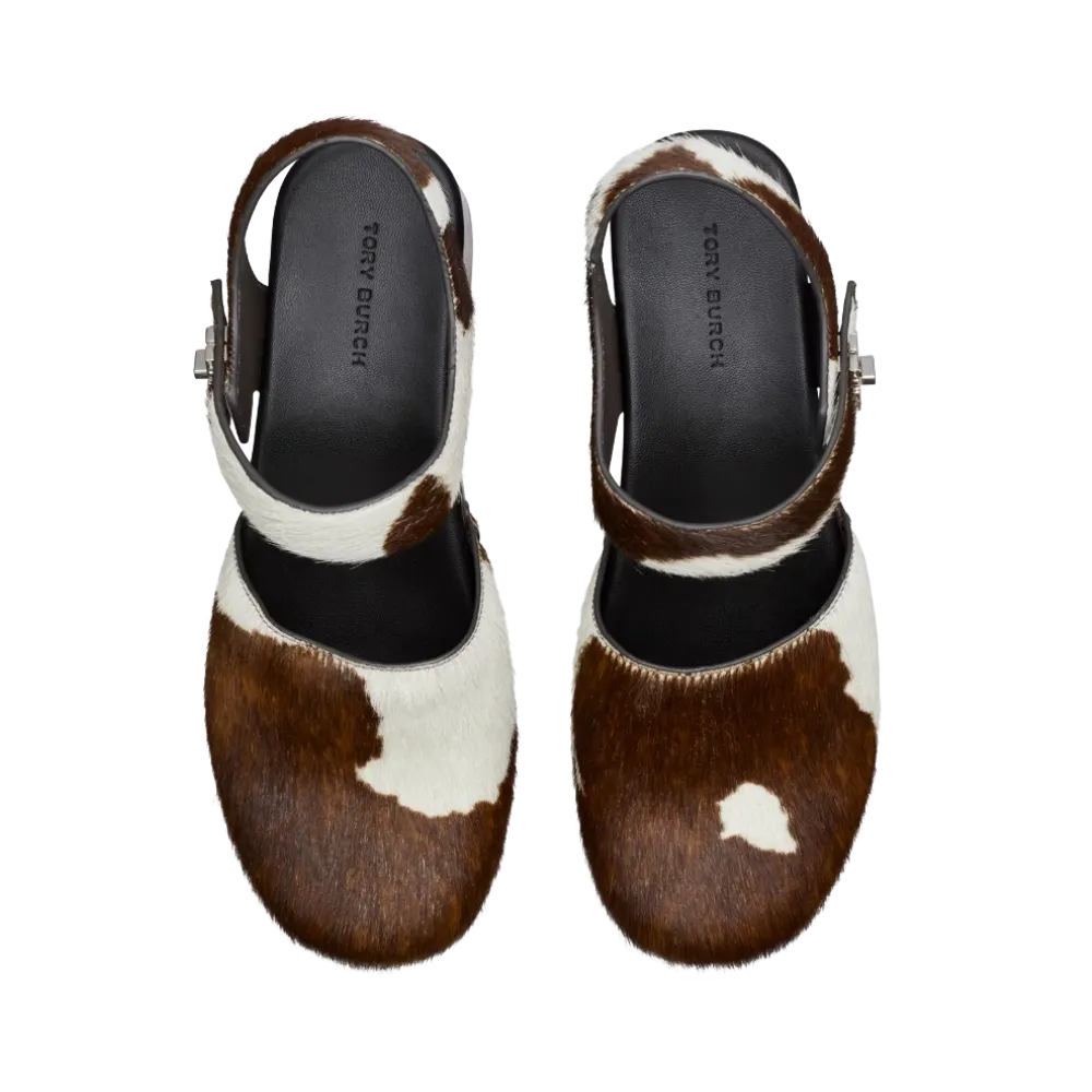 Tory Burch Turnlock Clog Mocha Brown