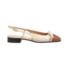 Valentino Valet Du Roi Kid Slingback Ballerina 25mm Butter