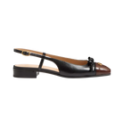 Valentino Valet Du Roi Kid Slingback Ballerina 25mm Black