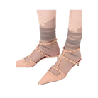 Valentino Rockstud Court Shoes In Kid Leather 40mm Phard