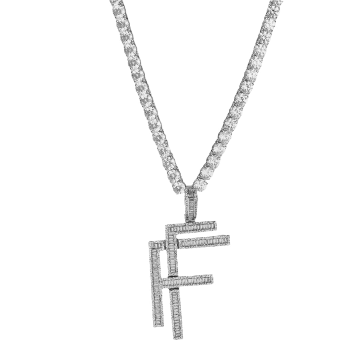 FL Stacked Shield Limited Edition Monogram Pendant