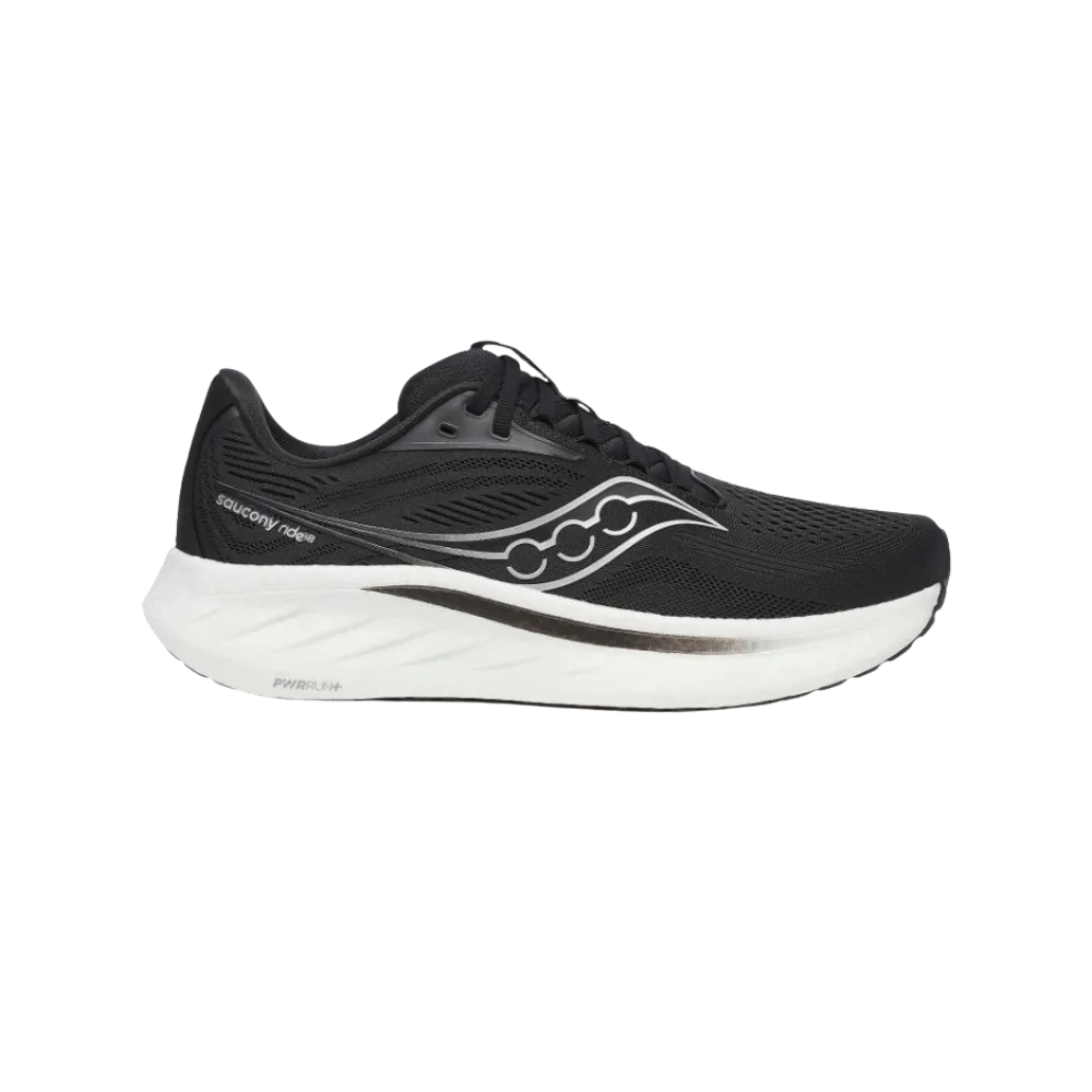Saucony Ride 18 Black | White