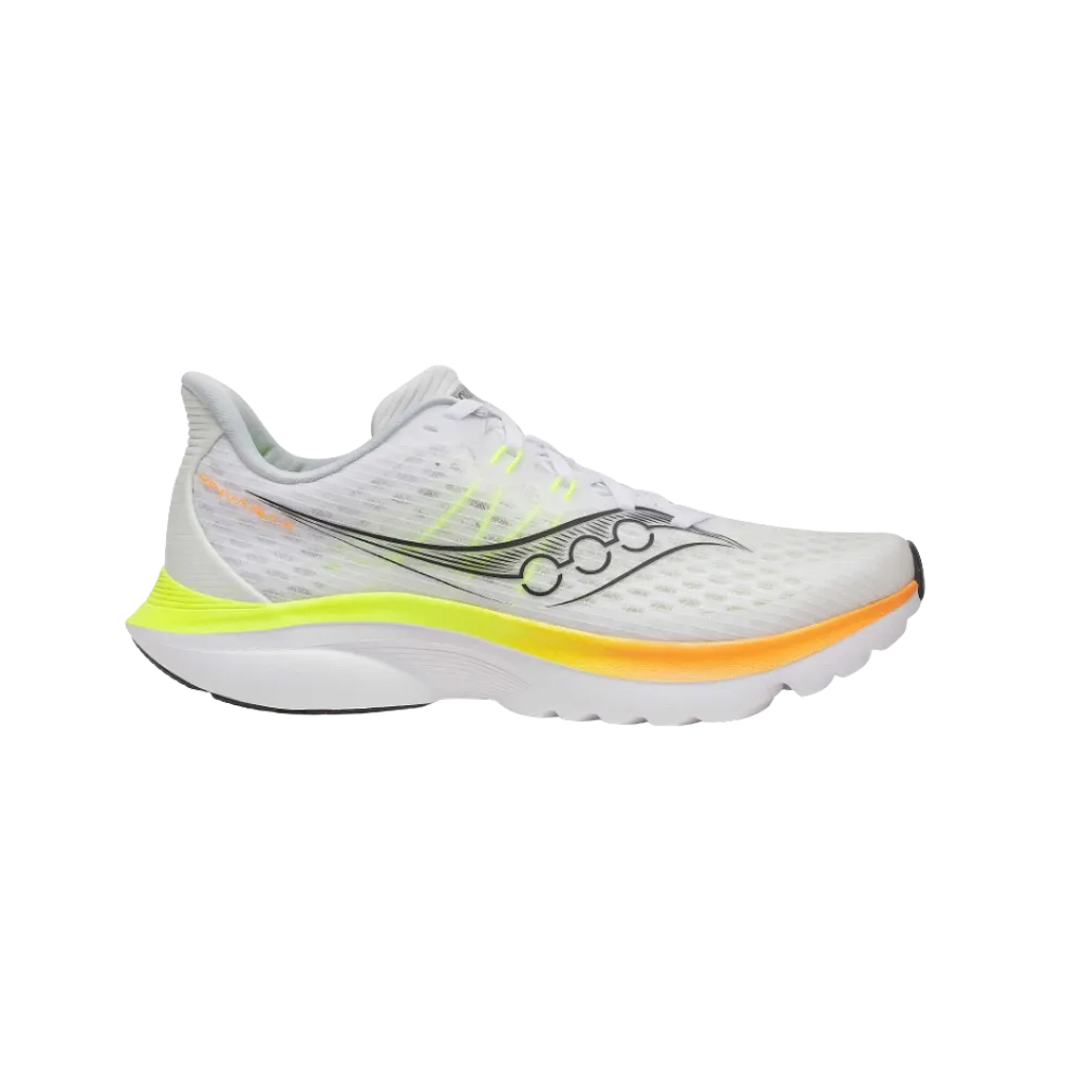 Saucony Kinvara 16 White | Citron