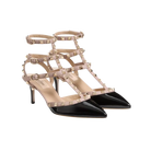 Valentino Rockstud Caged Pump 65mm Black