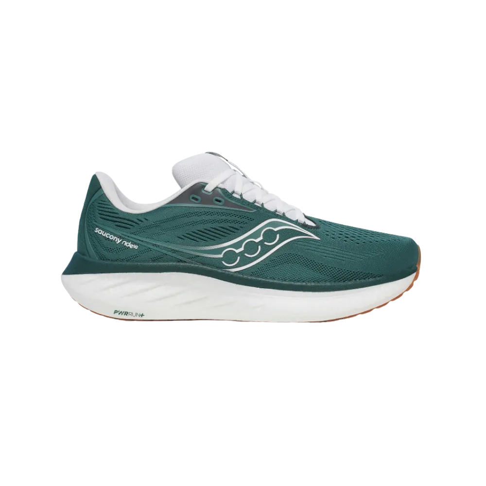 Saucony Ride 18 Pine | White