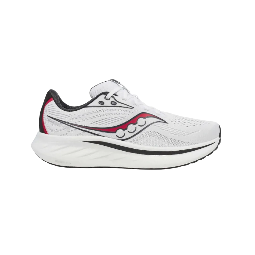 Saucony Ride 18 White | Black