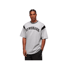 GymShark GSLC Oversized T-Shirt Light Grey Core Marl