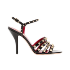 Valentino Rockstud Kidskin Sandal 100mm Black