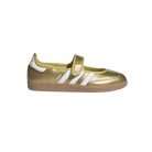 Adidas Samba Jane Shoes Gold Metallic