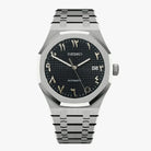 Seiko Mod Royal Oak Arabic Black