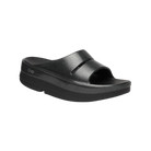 Oofos OOmega OOahh Stacked Sandal - Black Sparkle