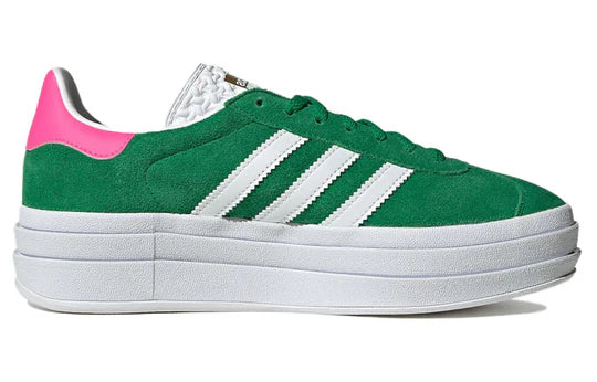 adidas originals Gazelle Bold 'Green Lucid Pink'