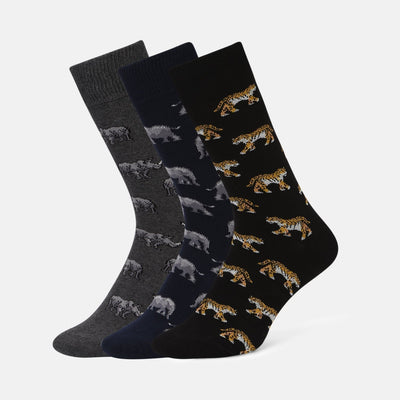 Men’s WWF Themed Crew Socks