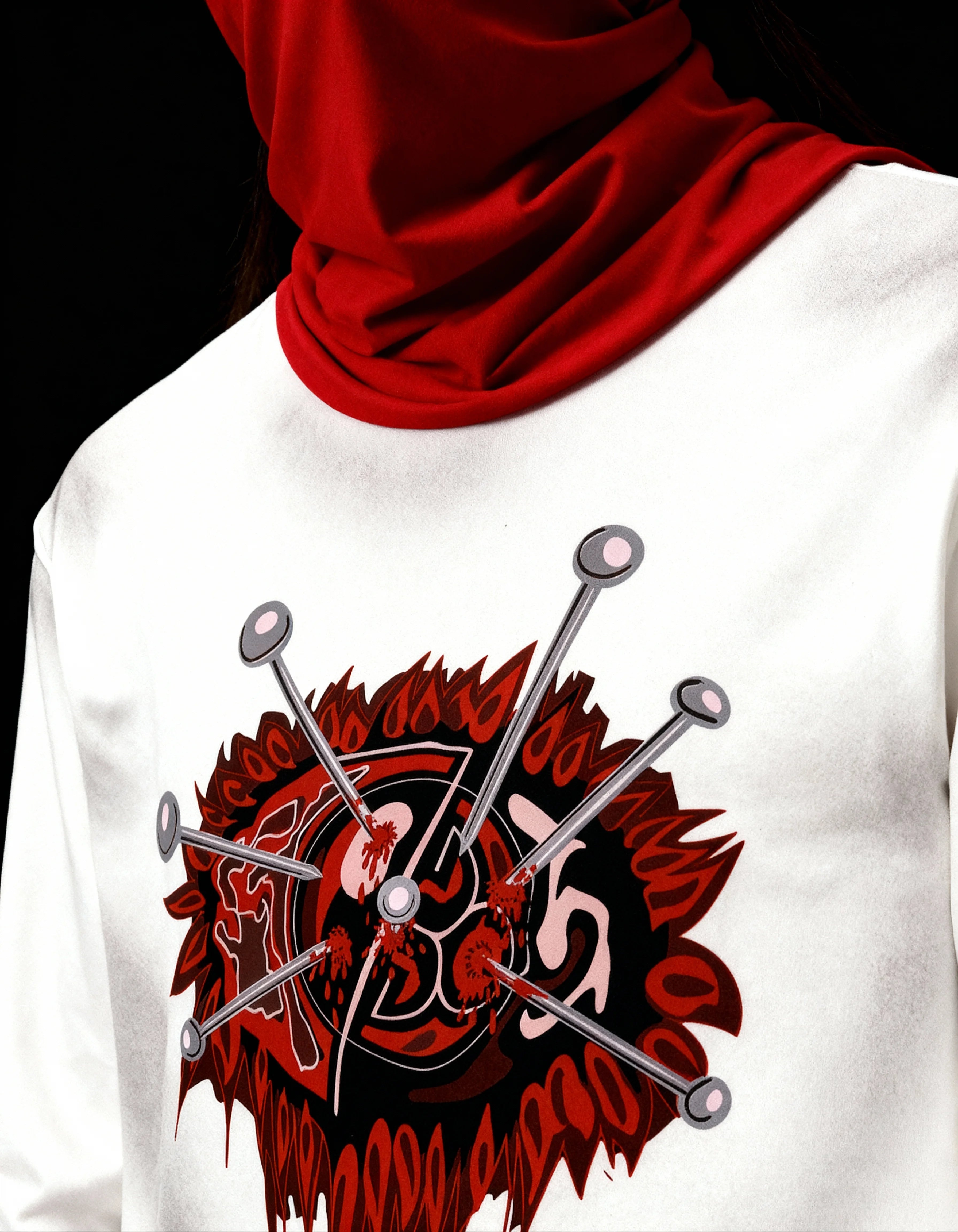 EYESORE [FULL-SLEEVE T-SHIRT] Cream / XS
