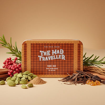 Rare Oud Travel Perfume Box - 25 Capsules